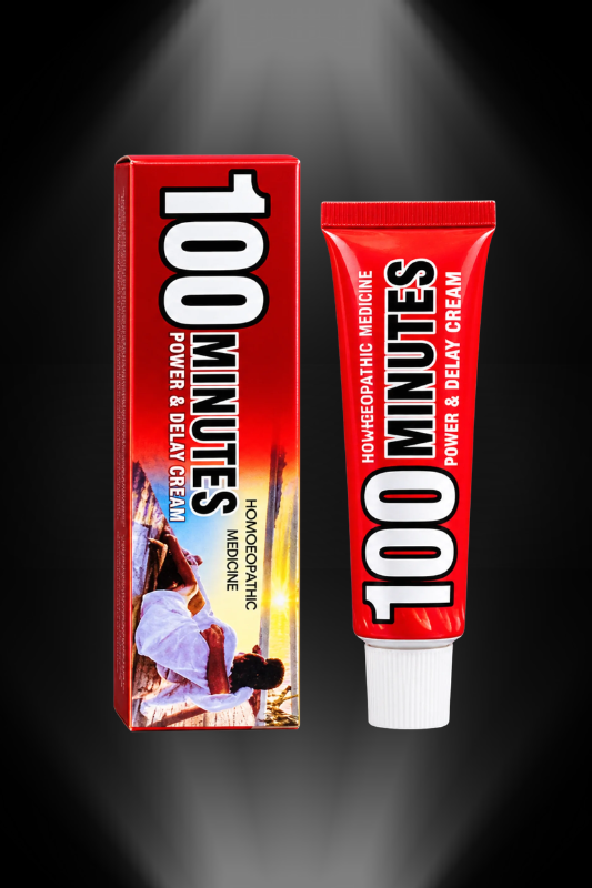 100 Minutes Delay Cream - Local Herbal Blend for Men