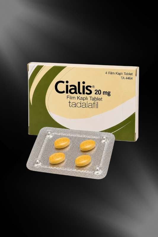 Cialis 20 mg (Box) 4 Tablets