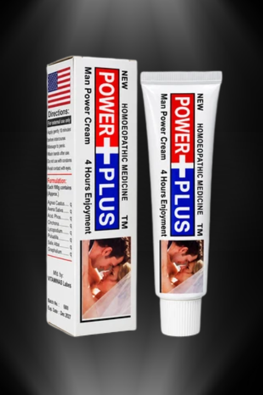 Power Plus Delay Cream - Pakistani Made Wellness Formula 2pcs