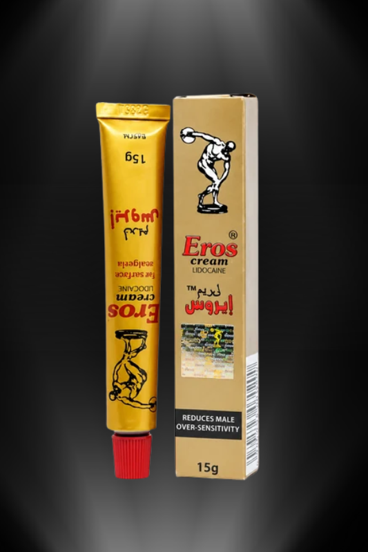 Eros Delay Cream Original UK Import (15g Tube)