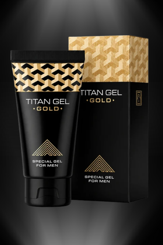 Titan Gel Gold 50ml - Luxury Edition Massage Gel (Russian Import)