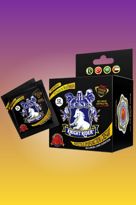 Knight Rider Condoms/Creams Sachet Box (12s)