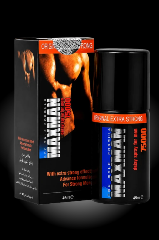 Maxman 75000 Delay Spray - Premium German Import - 45ml