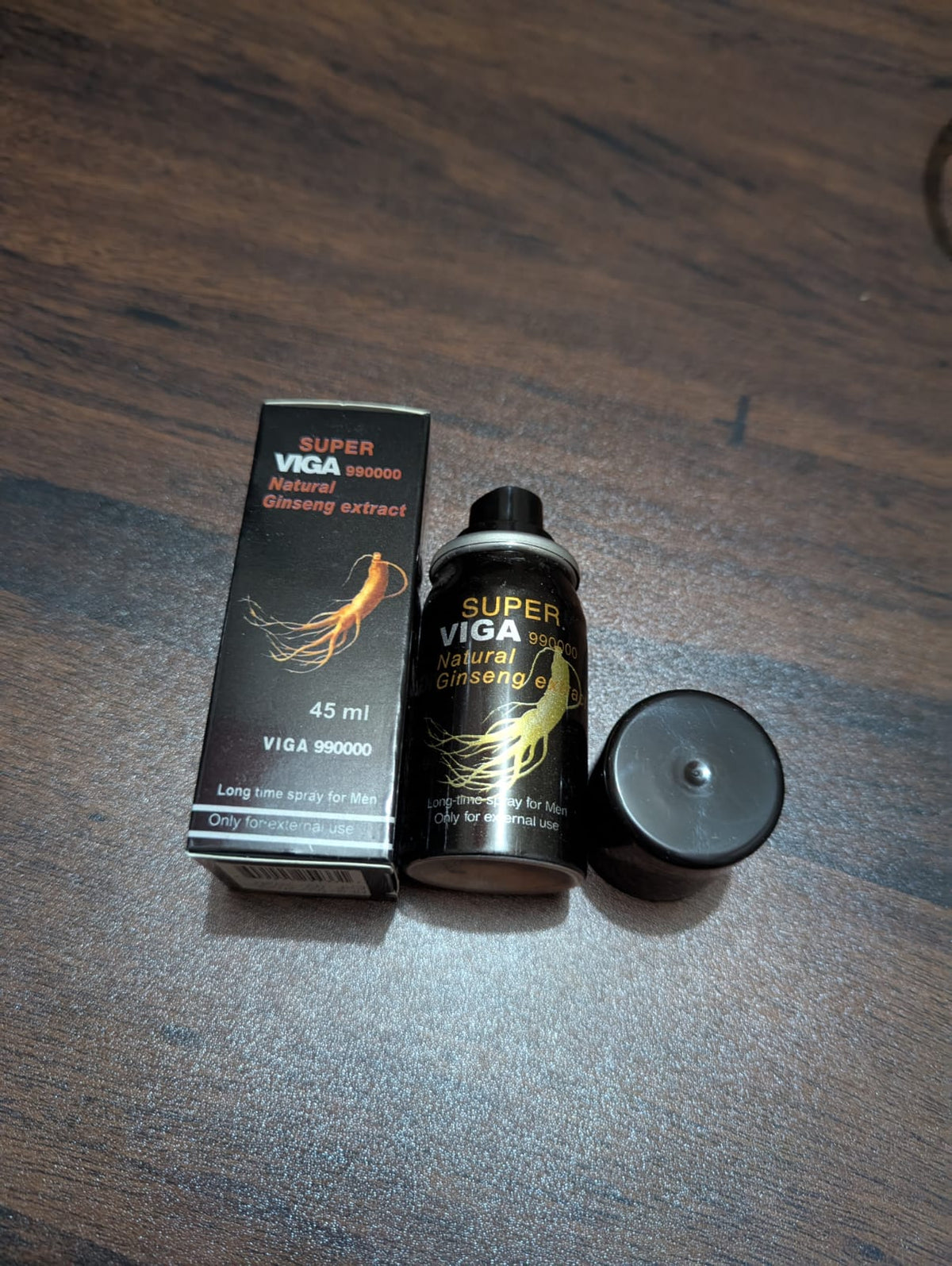 Super Viga 990000 Delay Spray - Ginseng with Vitamin E